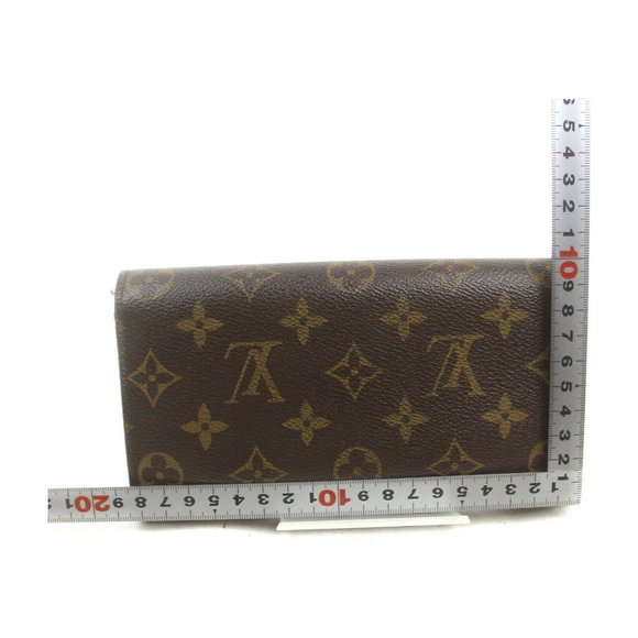 100% Authentic Louis Vuitton Portefeuille Sarah Browns Monogram Wallet - Picture 2 of 9